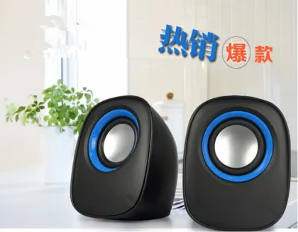 X6 USB2.0 Speakers for Notebook and Desktop - High-Quality Multimedia Computer Speaker