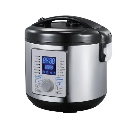 Electric Multi Gas Deluxe Kitchen Appliance: 1.5L Presto Pot & 5L Rice Cooker
