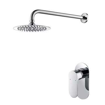 Concealed Shower Head And Faucet Combo