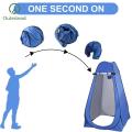 OUTERLEAD Pop Up Camping Shower Tent Bleu