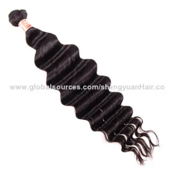 6A Grade Deep Curly Virgin Unprocessed Human Hair, Wholesale Price, Undyed Natural Color, 8"-30"