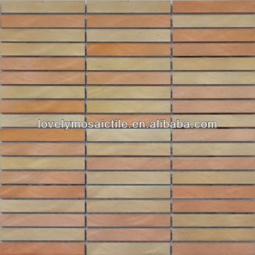 Mix Color Mosaic Tiles Metal Mosaic Tiles Aluminium Alloy Mosaic
