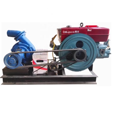 Horizontal Automatic Sand Pump with Small Diesel Engine for Pond and River Bottom Slurry Pumping