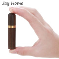 Round Wooden Needle Case with 12pcs Self Threading Needles DIY Crafts Sewing Needle Tubes Storage Case Embroidery Sewing Tools