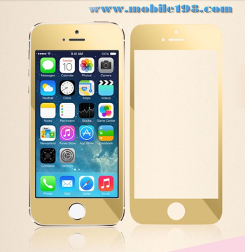 Tempered Screen Protector for iPhone Gold