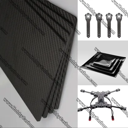 0.5x250x400 decorative surface carbon glass sheets