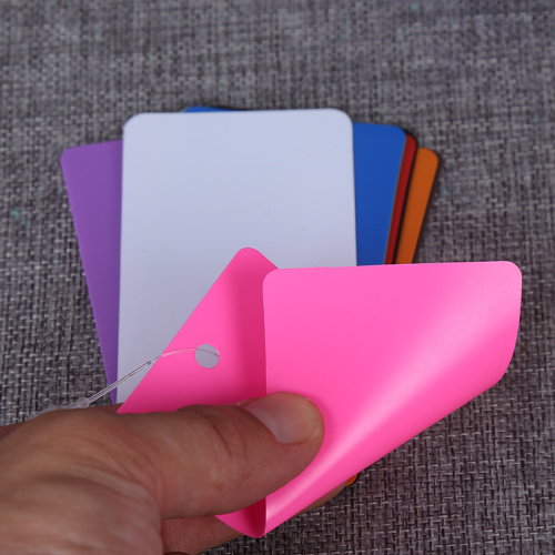 PVC Rigid sheets for Clothing tags