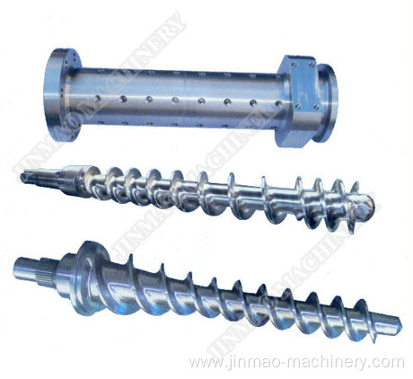 nitrided or alloy spayed Screw and barrel for rubber machine