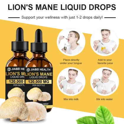 Lion Mane Liquid Drops 120,000 mg