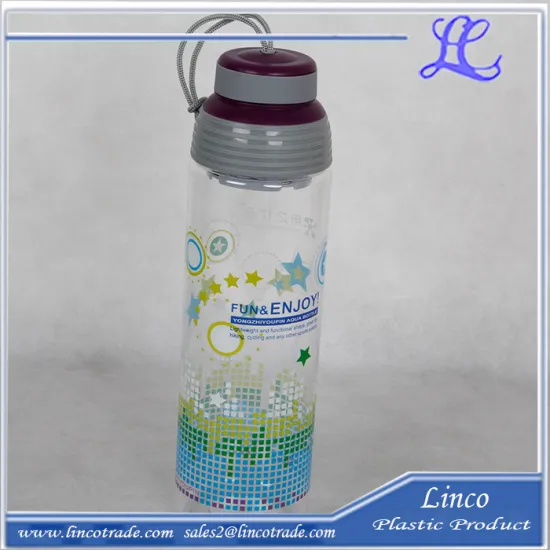Plastic 600ml Space Cup/Plastic Sports Water Bottle