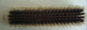 Wood Brush Natural Bristle Hog Hair