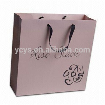2015 modern design luxury paper gift shopping bag