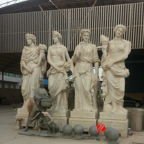 Four season garden statues