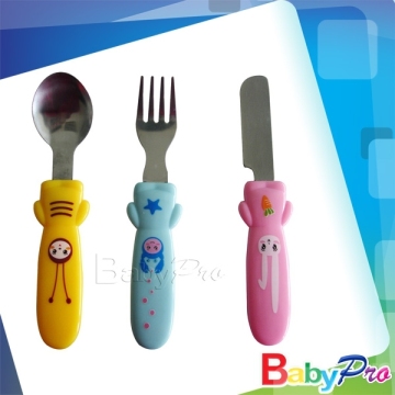 Top Selling Products 2015 China Supplier Plastic Manufacturer Wholesale High Quality Plastic Kitchenware Baby Spoon Set