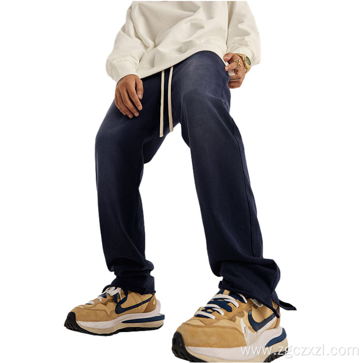 Men's four seasons fashion distressed sweatpants