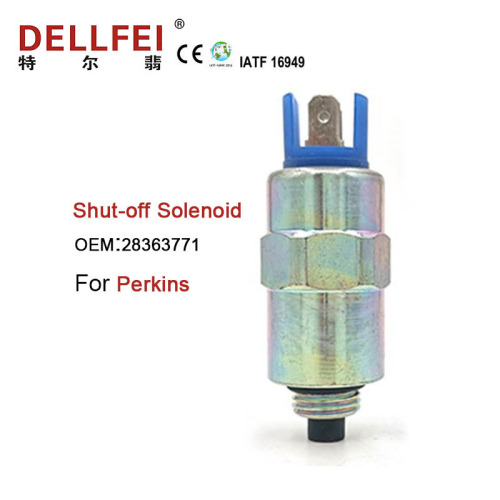 100% New Shut-off Solenoid 28363771 For Perkins