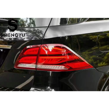 Mercedes-Benz ML W166 2013-2015 Upgrade Kit: GLE63 AMG Headlights, Taillights, Bumper, and Rear Lip