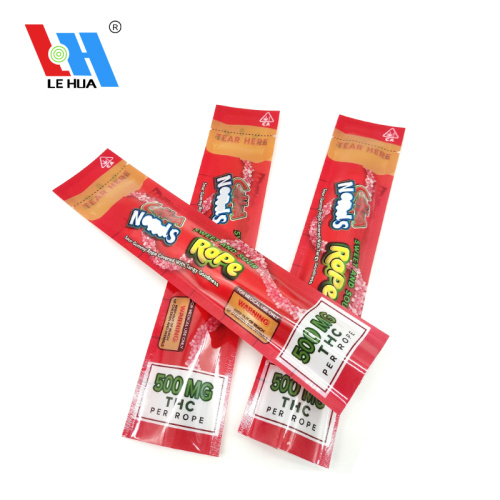 800MG Heat Seal Gummy Rope Candy Bag