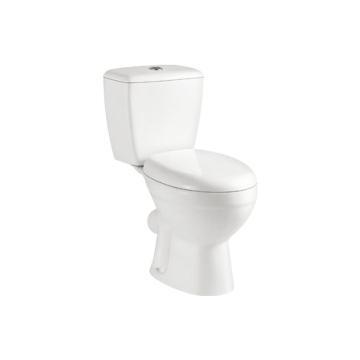 glass two-piece toilet