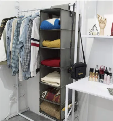 ZhiFan 28x15x85cm Collapsible Closet Organizers - Shoes & Clothing Storage Shelves