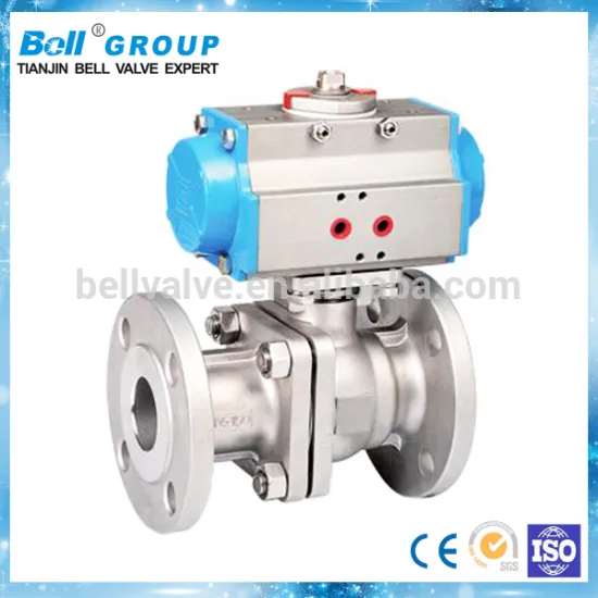 High quality 4 inch pneumatic ball valves