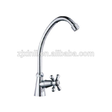 Deck Mount Cold Faucet, Polish and Chrome Finish