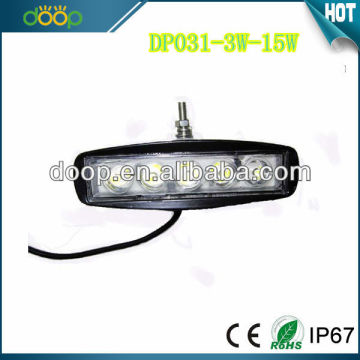 15W Moto Headlight Led Truck Work light single row working light