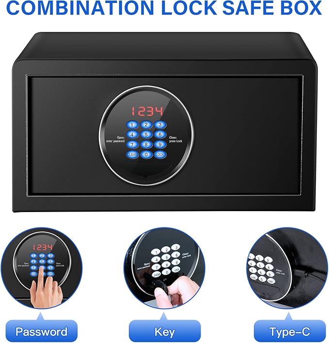 Luxury Room Hotel Safes with Combination Lock
