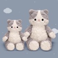 Jouet en peluche de chaton chanceux