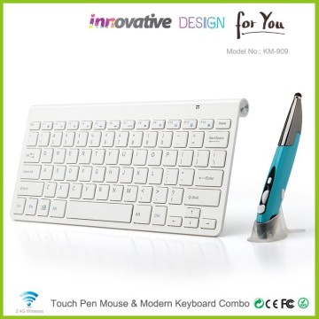 2015 new products in china 2.4g mini wireless keyboard with ergonomic mouse