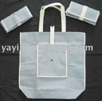 Nonwoven Folding tote Bag custom logo print