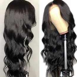 30 40 Inch 13x4 Body Wave Lace Front Human Hair Wigs 250% Brazilian Wavy Wave 13x6 HD Transparen Lace Frontal Wig For Women