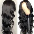 30 40 tommur 13x4 líkamsbylgja blúndur framan mannshár wigs 250% brasilísk bylgjaður bylgja 13x6 HD Transparen blúndur framan wig fyrir konur