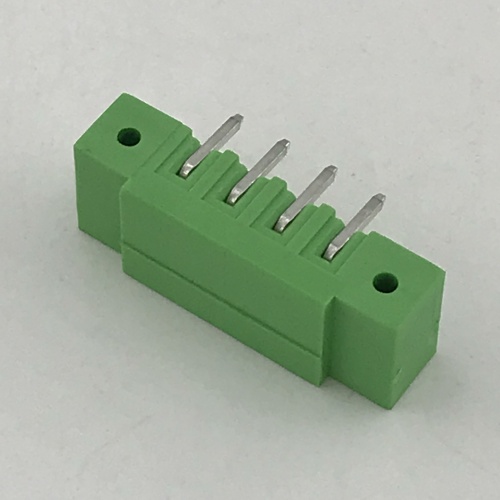 Morsettiera maschio con pin ad angolo retto con passo da 3,5 mm