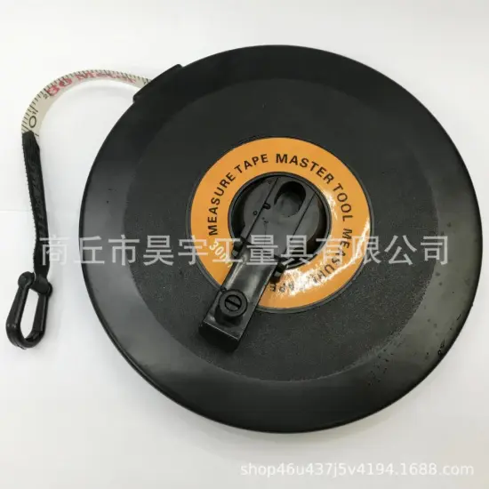 Black shell fiber ruler straight PVC ruler belt