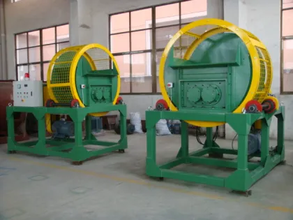 rubber tires shredder machine