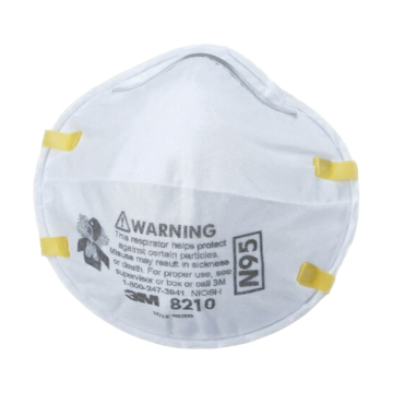 3M ™ 8210 N95 Respiratore antiparticolato sanitario e maschera chirurgica