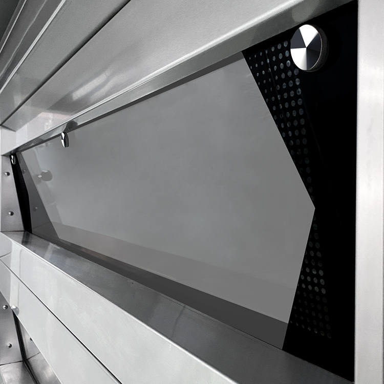 European-Style 3-Deck 15-Tray Industrial Oven with Steam Functionality - Perfect for Baking Cakes and Pastries