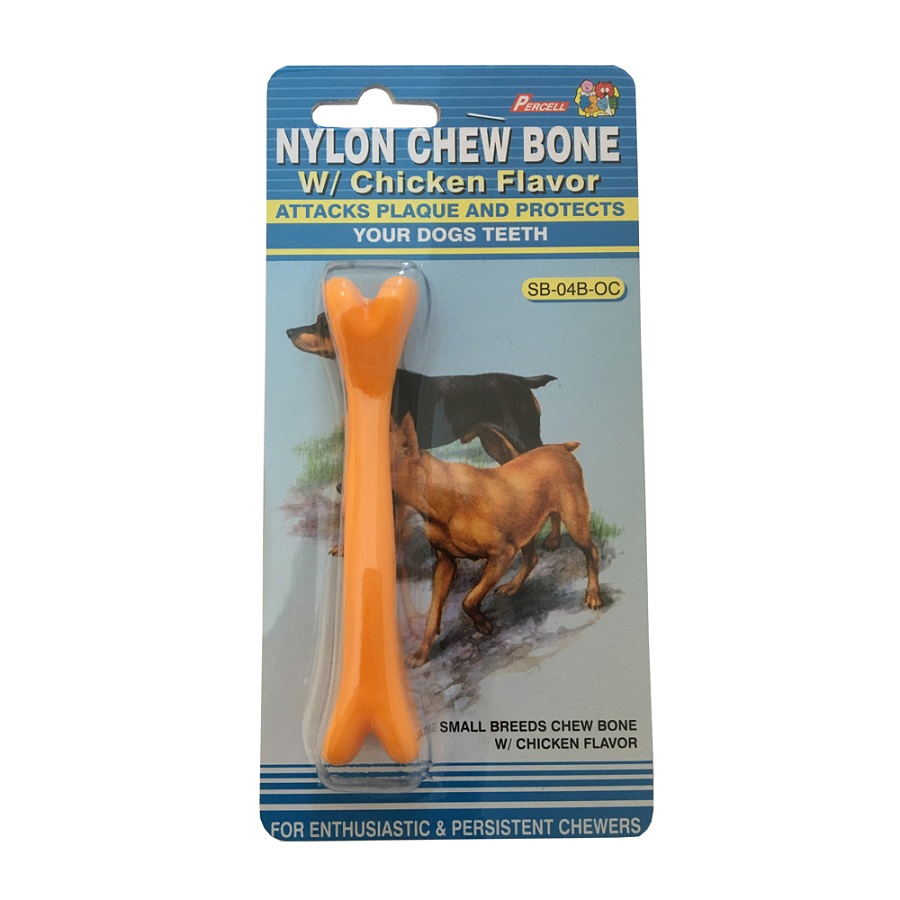 Small Soft Nylon Dog Chew Toy with Chicken Scent