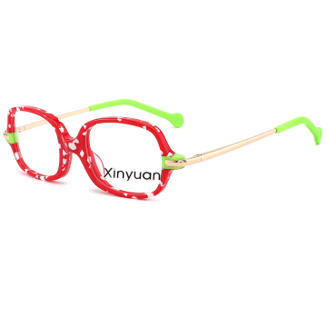 Custom Logo Colorful Acetate Optical Frames for Kids: New Arrival Design in Children's Glasses