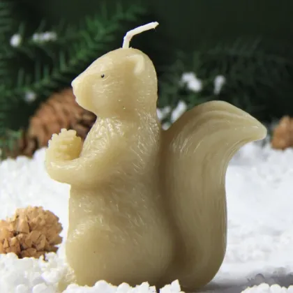 fancy animal home decoration candles