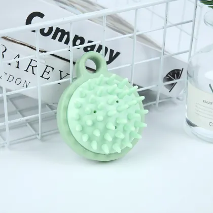 Silicone Shampoo Brush for Scalp Massage and Dandruff Relief