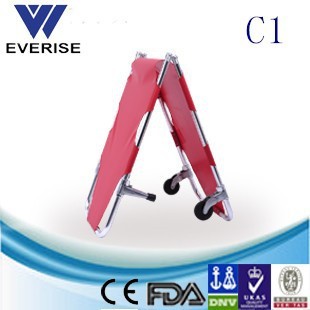 Medical Emergency Aluminum Alloy folding stretcher
