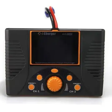 2023 Icharger 406Duo 1400W 2*6S 40A Dc Dual Battery Balance Charger Discharger For Lipo Rc Models Spare Parts