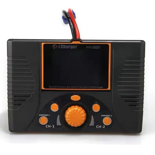 2023 Icharger 406Duo 1400W 2*6S 40A Dc Dual Battery Balance Charger Discharger For Lipo Rc Models Spare Parts