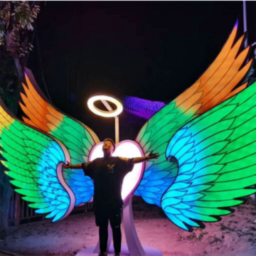 أضواء الجناح التفاعلية LED