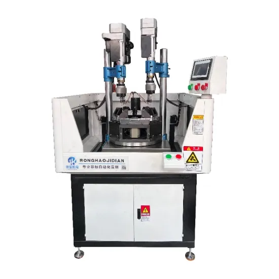 High Efficiency Drilling and Tapping Combined Machine Tool for Two-Station Turret