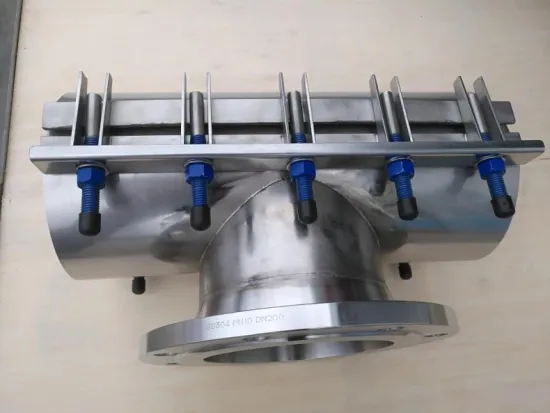 Stainless steel split under pressure tee