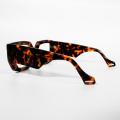 Tortoiseshell de gran tamaño gafas en forma de gafas marcos mujeres mujeres