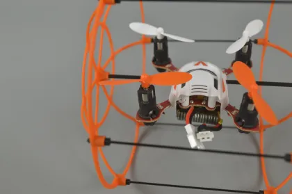 More safely 2.4G flying ball nano drone with lights.